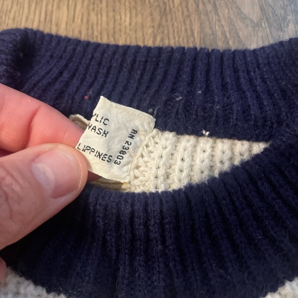 Vintage Knit Sweater Unique Design Rare, Women’s L - Picture 3 of 5